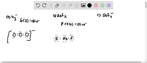 Solved 10 22 These Species Do Not Obey The Octet Rule Draw A Lewis Structure For Each And