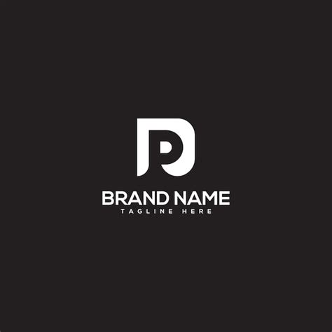 Premium Vector Abstract Pd Dp P D Letters Logo Initial Based Monogram