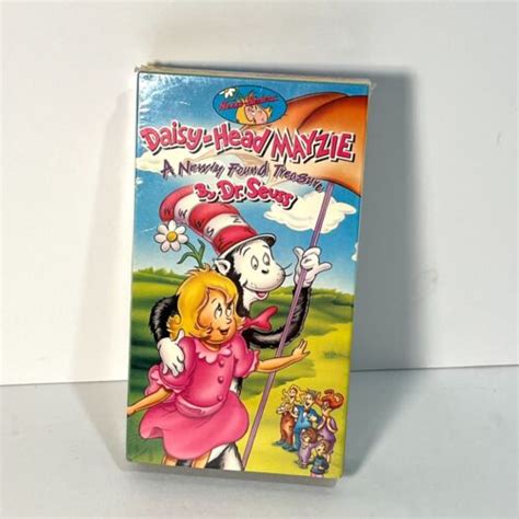 Dr Seuss Daisy Head Mayzie A Newly Found Treasure Vhs Tape 1995 Hanna Barbera 53939801934 Ebay