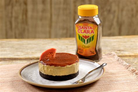 Cheesecake De Goiabada Crosta De Caf Mexido De Ideias