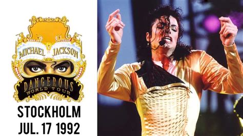 Michael Jackson Dangerous Tour Live In Stockholm July 17 1992