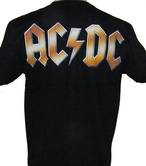 Ac Dc T Shirt For Those About To Rock Size L Roxxbkk