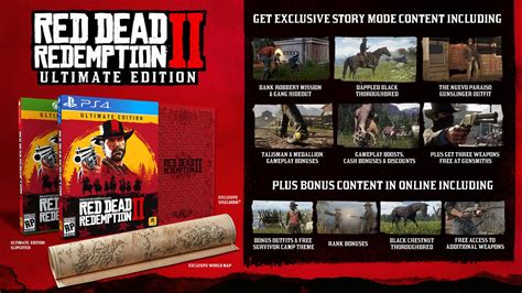 Red Dead Redemption 2 Das Steckt In Der Ultimate And Special Edition