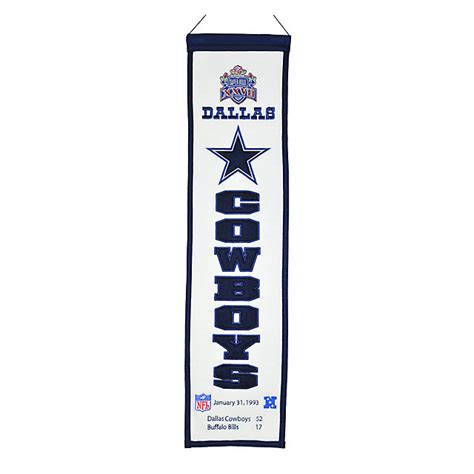 Banners | Collectibles | Accessories | Cowboys Catalog | Dallas Cowboys ...