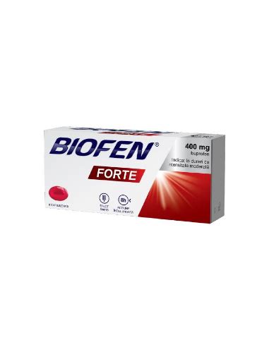 Biofen Forte 400mg 8 Capsule Moi Biofarm Farmacia Dav