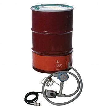 POCREATION 200L 55 Gallon Drum Heater 110V 1000W Silicon Metal Oil Drum