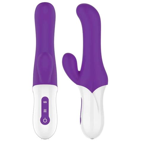 Vibrador Duplo Estimulador Ponto G e Clitóris 7 Velocidades Loja