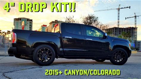 GMC Canyon Chevy Colorado Belltech 4 Lowering Kit Comprehensive