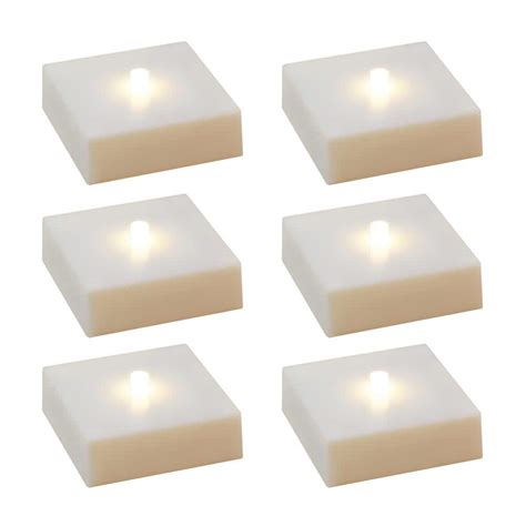 Lumabase Lumalite Luminaria Lights 6 Count 69506 The Home Depot