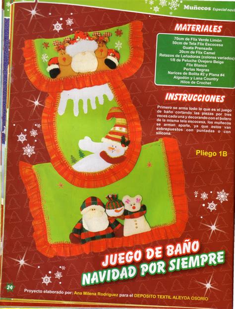 Como hacer Manualidades para Navidad Juegos de baño