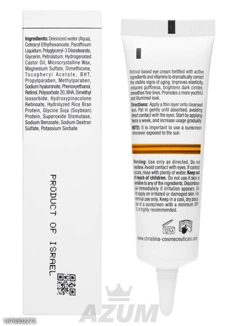 Christina Крем для кожи вокруг глаз с ретинолом Line Repair Fix Retinol ...