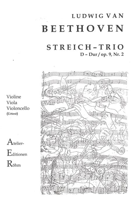 Streichtrio D Dur Op Von Ludwig Van Beethoven Im Stretta Noten