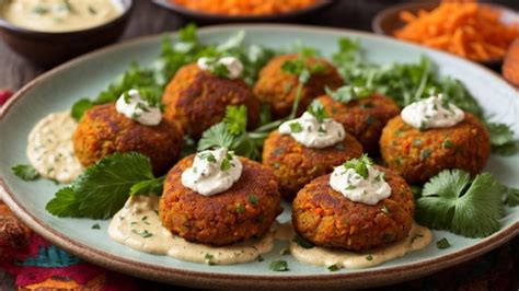 Spiced Sweet Potato Falafel Fritters A Middle Eastern Munch Party