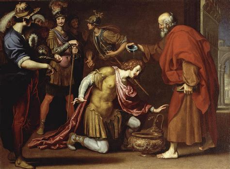 The Baptism Of Saint Paul Painting By Lorenzo Lippi Pixels