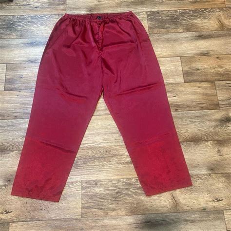 Silky Soft Polyester Pajama Pants Size 2x In Very Depop