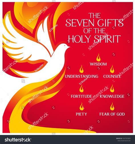 seven gifts of the holy spirit catholic images