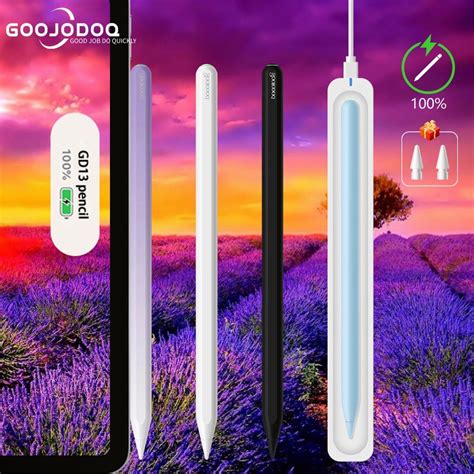 GOOJODOQ GD13 Stylus Pencil Wireless Charging With Palm Rejection Touch