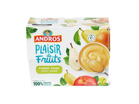 Kaufen Andros Fruchtmus Apfel Birne Migros