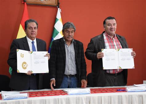 ABI INE Y Universidades Privadas De Bolivia Firman Acuerdo Para Sumar