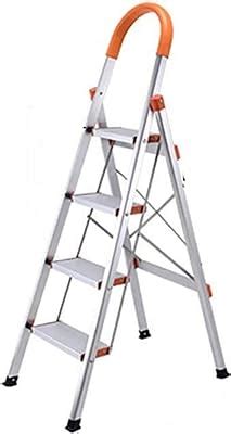 Sogesfurniture Step Ladder Folding Stepladder Aluminum Step Ladder