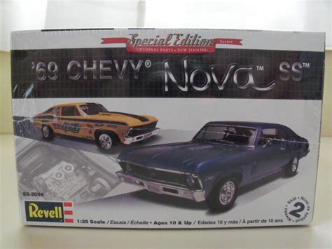 Revell Special Edition 1969 69 Chevy Nova Ss Model Kit Sealed