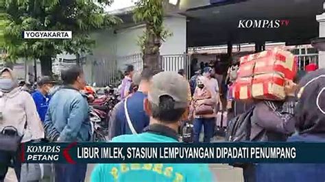 Imbas Libur Imlek Jumlah Penumpang Pt Kai Daop Yogyakarta Bertambah