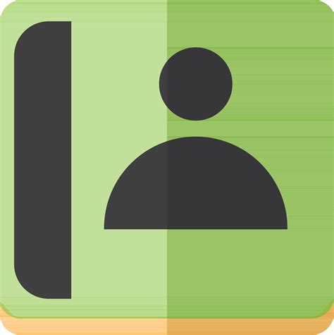 symbol  contact icon  mobile   shadow  vector art