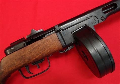 Denix Replica Soviet Ppsh Drum Magazine Sub Machine Gun