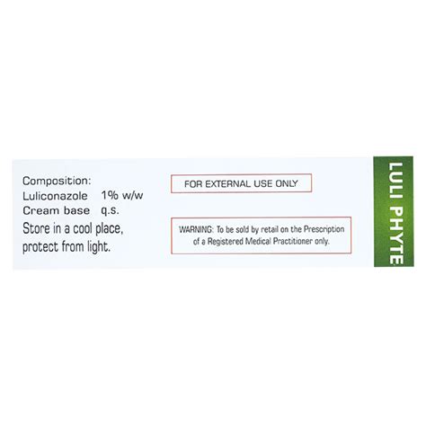 Luliphyte Cream Gm Price Uses Side Effects Netmeds