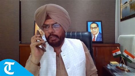 Punjab Minister Kuldeep Singh Dhaliwal Goes Live On Facebook To Address