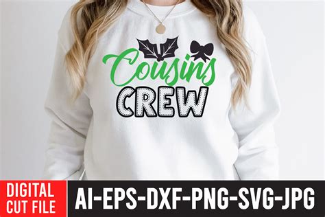 Cousins Crew SVG Cut File By Rana Creative TheHungryJPEG