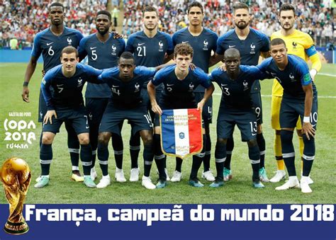 Baixe o pôster da França campeã da Copa do Mundo 2018