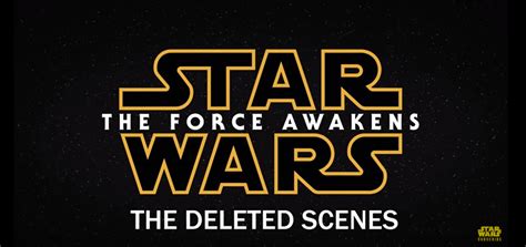 Star Wars The Force Awakens Deleted Scenes Clip Its Free At Last