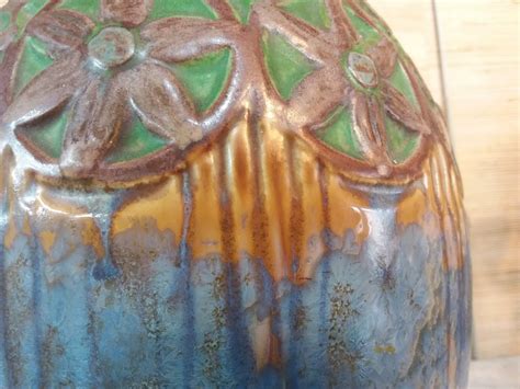 Proantic Vase En Gr S Art Nouveau Des Fr Res Mougin Nancy