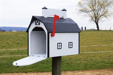 Extra Large Barn Mailbox Amish Mailbox Amish Handmade Etsy