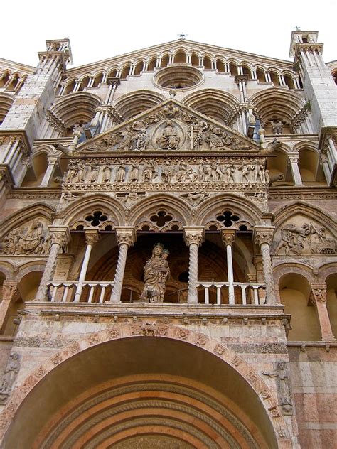 Ferrara Italia Catedral Fachada Santiago Abella Flickr