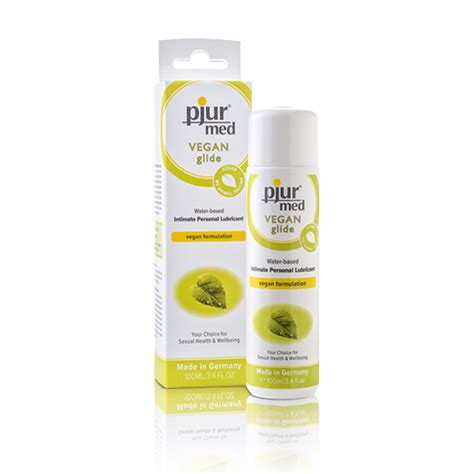 Pjur Med Vegan Glide Intimate Personal Lubricant 100ml Lubricants And