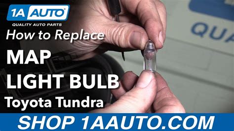 How To Replace Map Light Bulb 00 06 Toyota Tundra YouTube