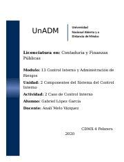 M U A L Pez G G Docx Unadm Universidad Nacional Abierta Y A