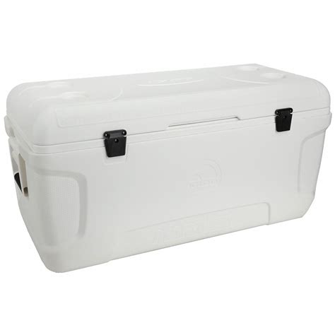 Igloo 150 Qt Cooler Capacity 41 5 8 In Exterior Lg Chest Cooler Marine 150qt White 61am59