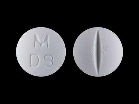 Round White M D9 Images Doxazosin Doxazosin Mesylate NDC 51079 957 01