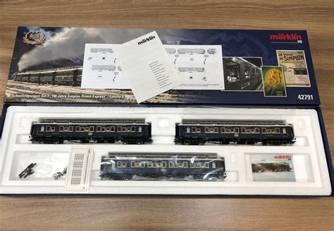 Marklin Ho Simplon Orient Express Express Train Passenger Car