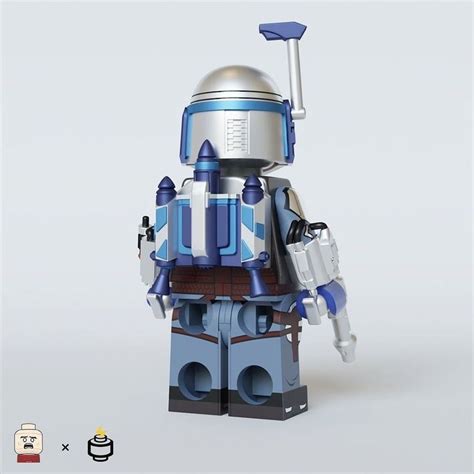 Proficient Bounty Hunter Jaka X Coldblood Custom Minifigure B