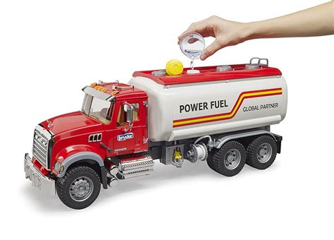 Buy Bruder - MACK Granite Tank Truck with Water Pump 02827