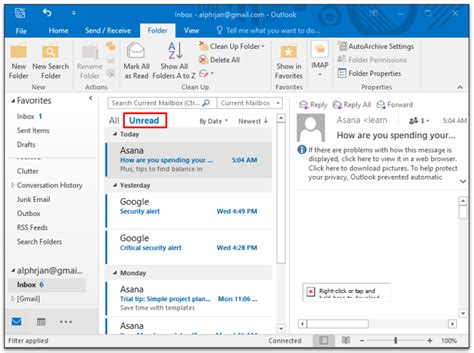 How To View All Mail In Outlook