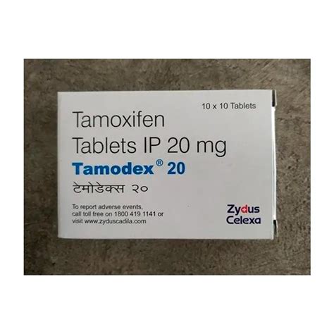 Tamodex Tamoxifen Mg Tablet Zydus Celexa At Rs Stripe In