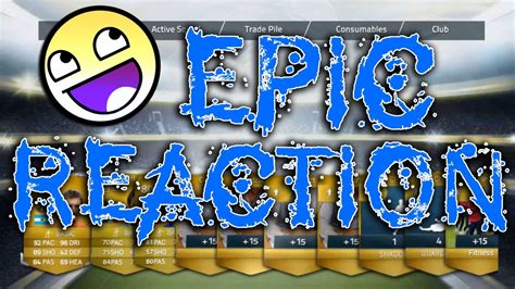 Fifa 14 Top 5 Epic Reaction Special Pack Opening Youtube