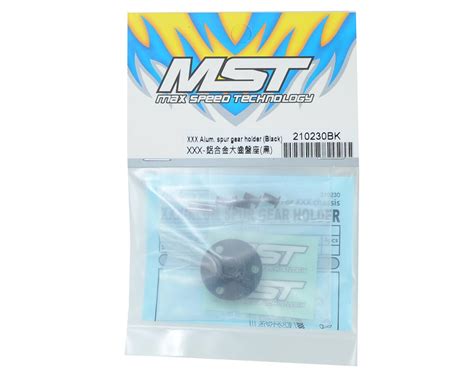 Mst Xxx Alum Spur Gear Holder Black Mxs Bk Amain Hobbies