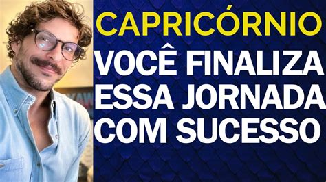 Capric Rnio Voc Finaliza Essa Jornada Sucesso Tarot