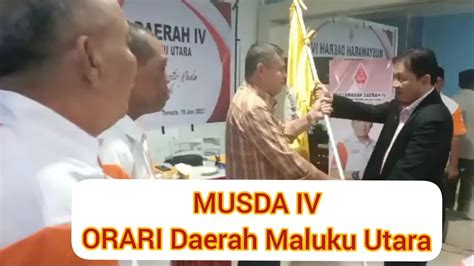 Part 5 MUSDA IV ORARI DAERAH MALUKU UTARA YouTube